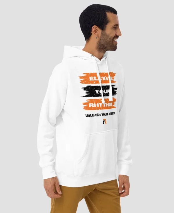 Men's Elevate Hoodie (White) - Image 5