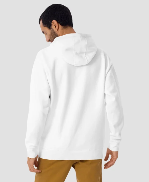 Men's Elevate Hoodie (White) - Image 4