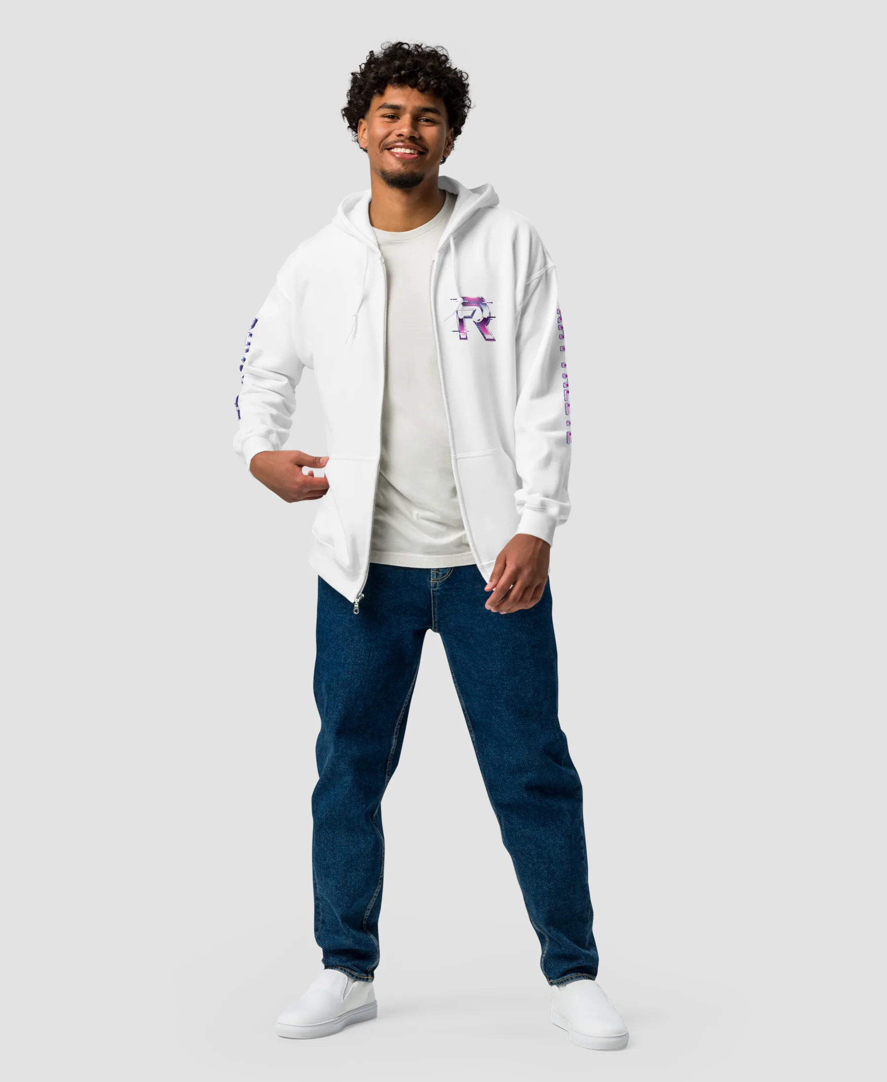 Unisex heavy blend zip hoodie - Image 6